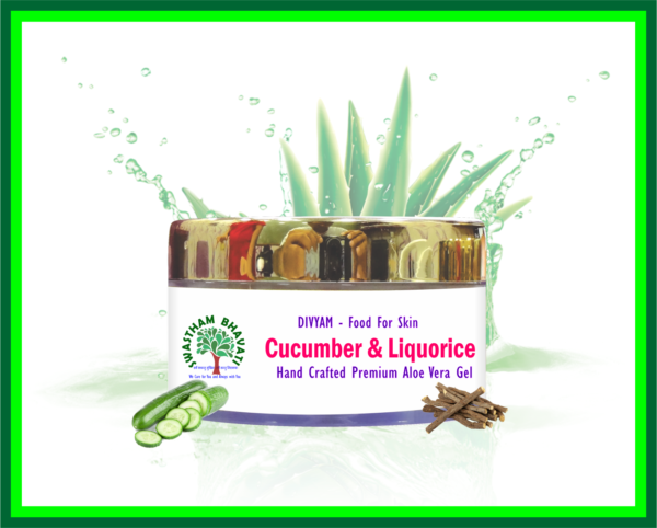 Cucumber and Liquorice Aloe Vera Gel